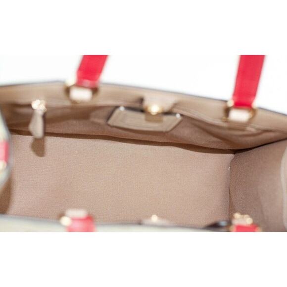 COACH Dempsey Medium Lunar New Year Rabbit Signature Carryall Tote Bag/One Size - Picture 3 of 6